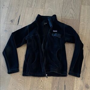 Patagonia Black Fleece Zip Jacket small